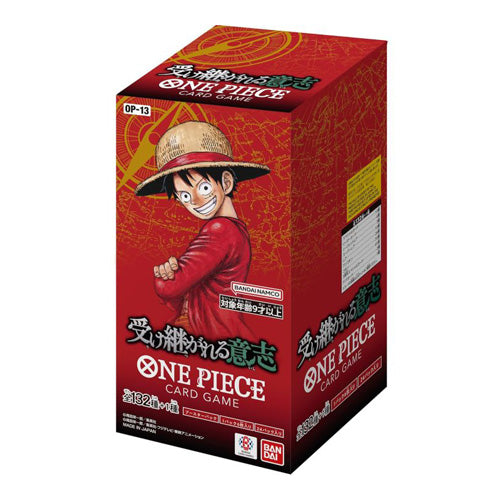 One Piece Card Game Carrying On His Will OP-13 Booster Box Japanese
