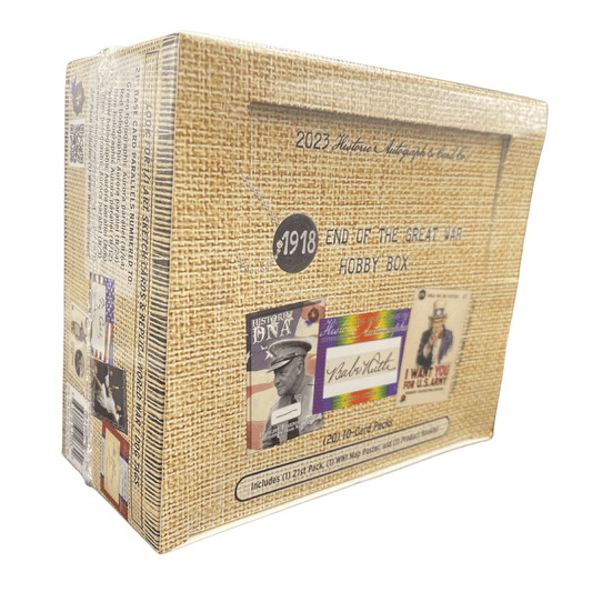 2023 Historic Autographs 1918: End of the Great War Non-Sport Hobby Box