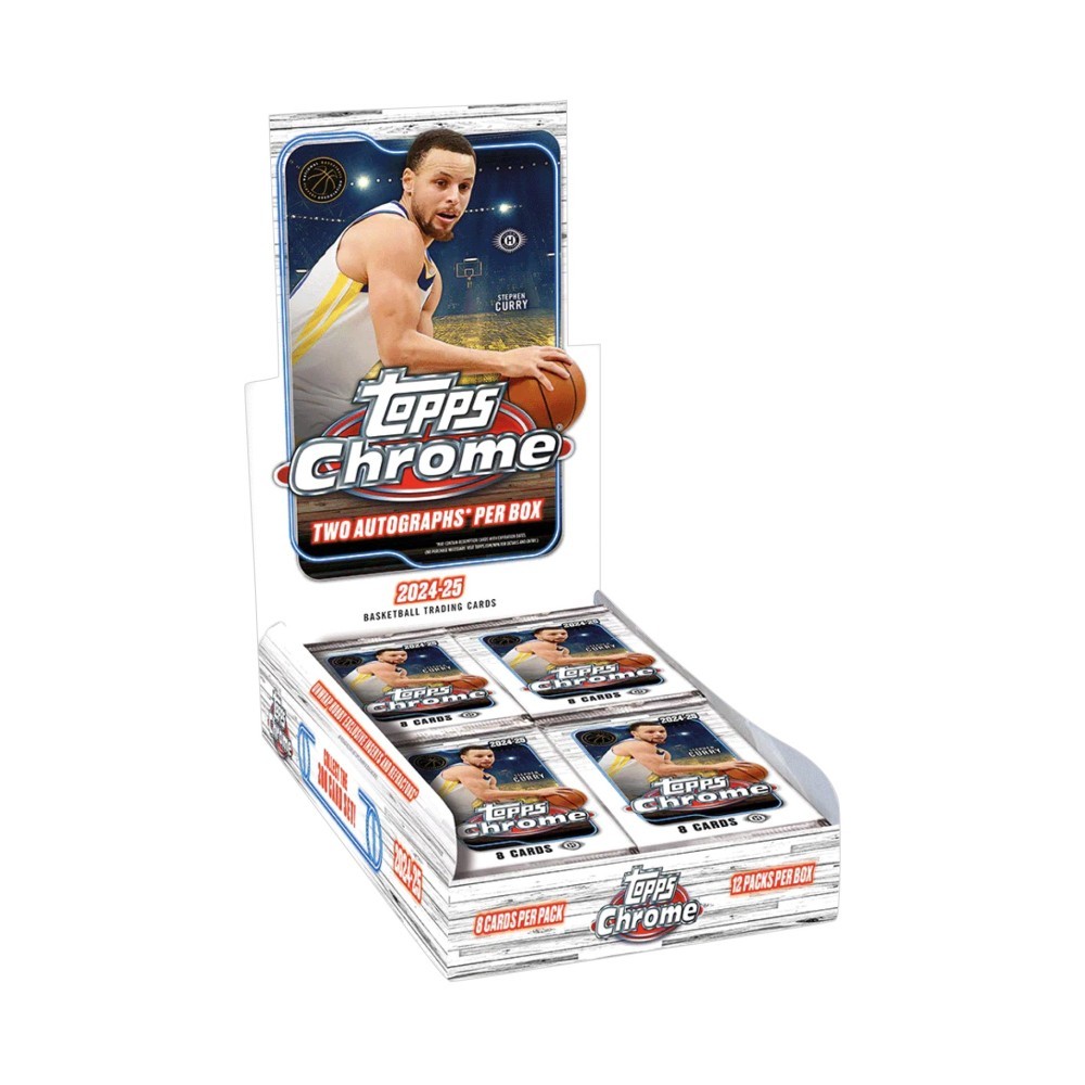 2024-25 Topps Chrome Basketball Hobby Box