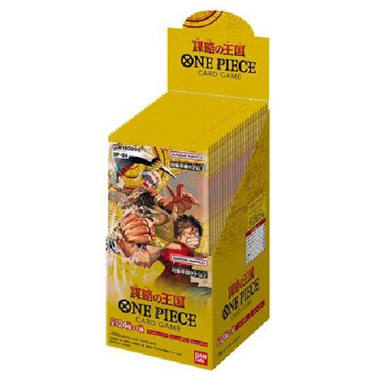 One Piece Card Game Kingdoms of Intrigue OP-04 Booster Box Japanese