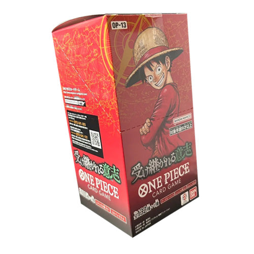 One Piece Card Game Carrying On His Will OP-13 Booster Box Japanese