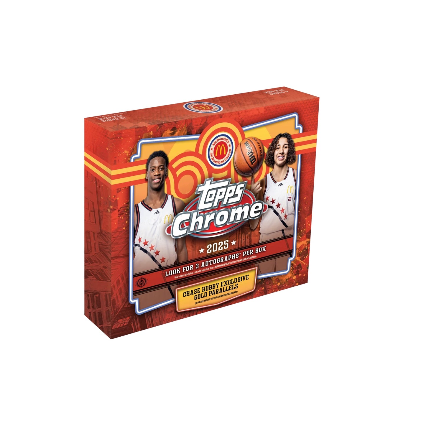 2025 Topps Chrome McDonalds All American Basketball Hobby Box